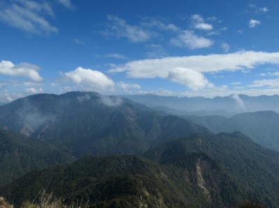 加里山山頂風景(林業保育署新竹分署提供)