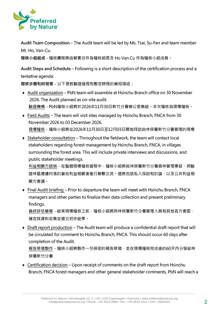稽核公告