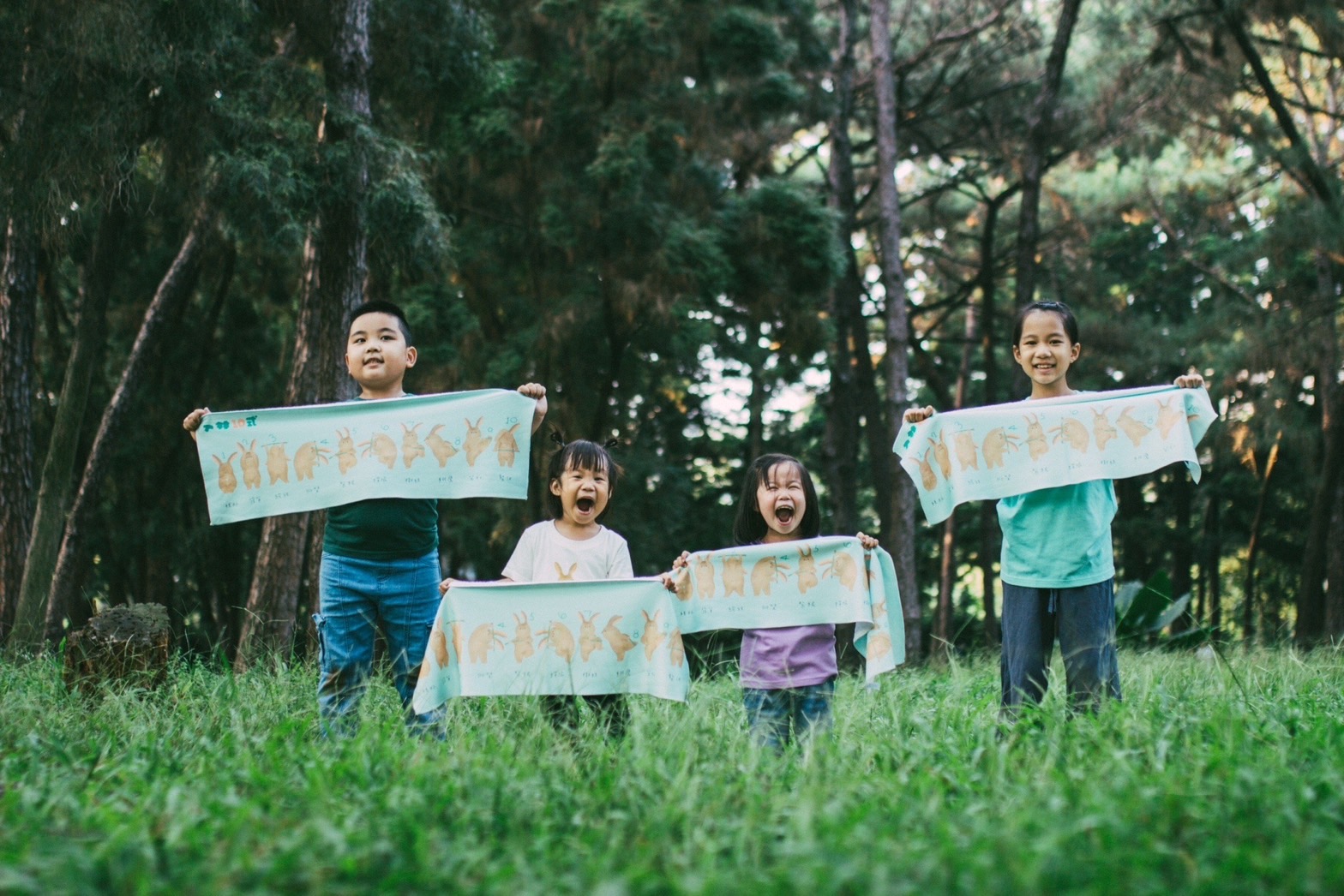 入林十式~運動長巾