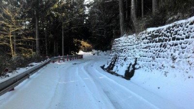大鹿林道本線-雪景