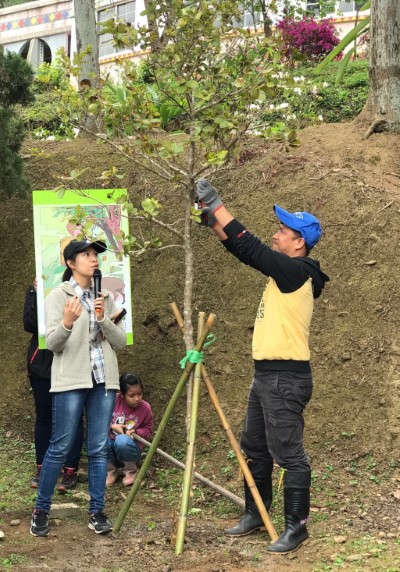 新竹林管處教導樹木修剪養護技巧