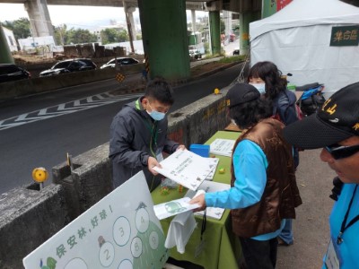 向民眾宣導保安林