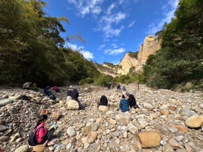 實際走訪火炎山自然保留區(火炎山生態教育館提供)