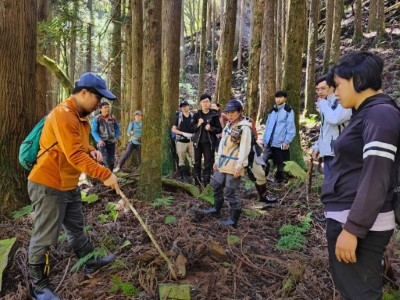 術科訓練-深山特遣(林保署新竹分署提供)