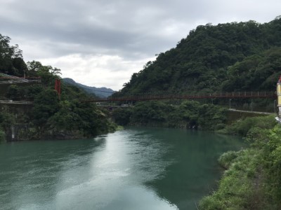 烏來南勢溪流域景觀(烏來林業生活館提供)