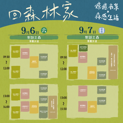 2025回森林家_對話之森活動流程(林業保育署新竹分署提供)