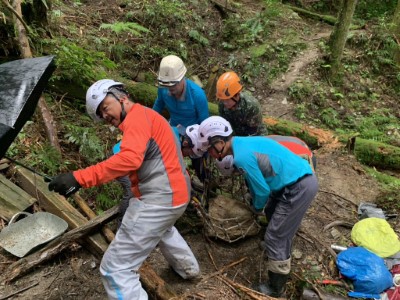 環境志工平時現場服勤照片(林業及自然保育署新竹分署提供)