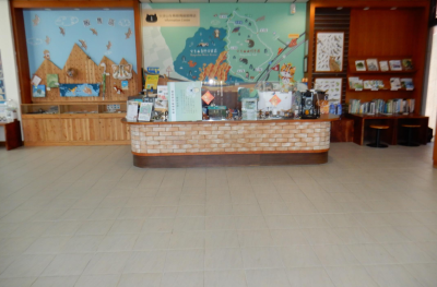 火炎山生態教育館二樓報到處（林業保育署新竹分署提供)