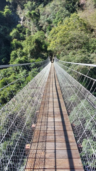 4霞喀羅國家步道白石吊橋(新竹分署提供)