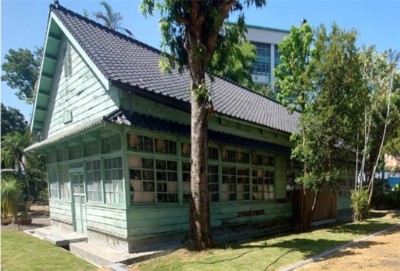 圖1歷史建築「竹東林場製材廠貯木場辦公室」外觀(新竹分署提供)