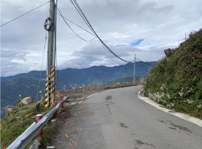 圖一、大鹿林道管制點_新竹分署提供