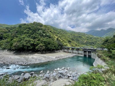 圖一、位於內洞園區的羅好壩照片(新竹分署提供)